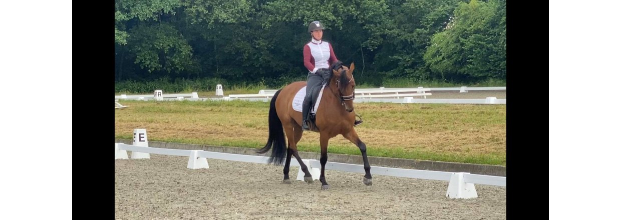 Md Camilla, sponsorrytter og underviser i FSRK