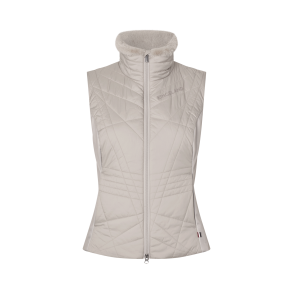 KLAlba Vatteret Bodywarmer til Kvinder - Beige Dove