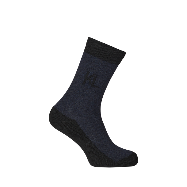 Kingsland KLAudrey Mid-Length uldmix str�mper - Navy