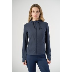 Equipage Abigail Hoodie med Lynl�s - Navy