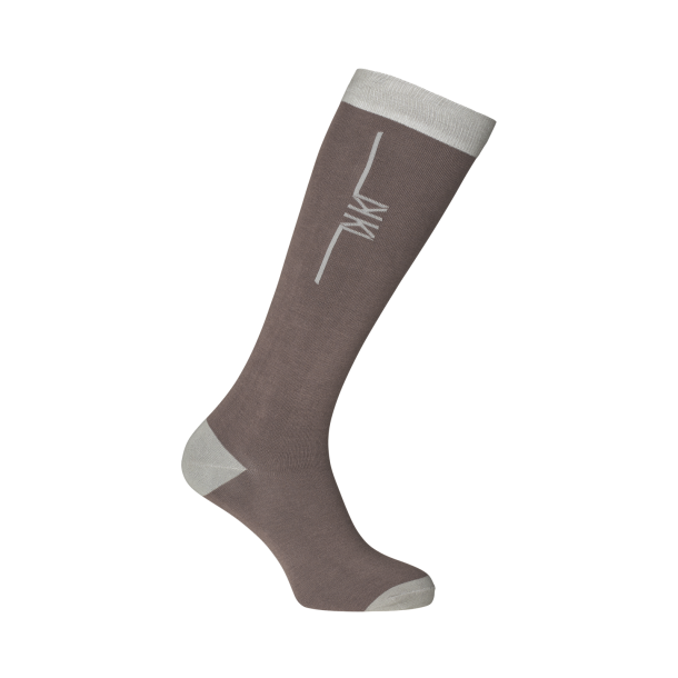 KLAmy Coolmax Ridebuksesokker - Brown Iron
