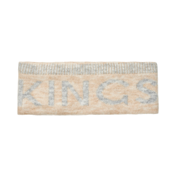 KLAllison Strikket Pandeb�nd - Light Grey Melange