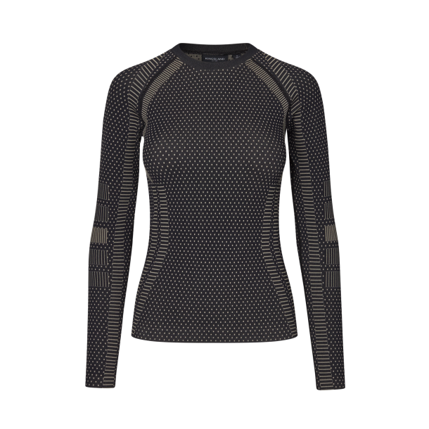 KLAlicia tr�ningsbluse til damer - Black