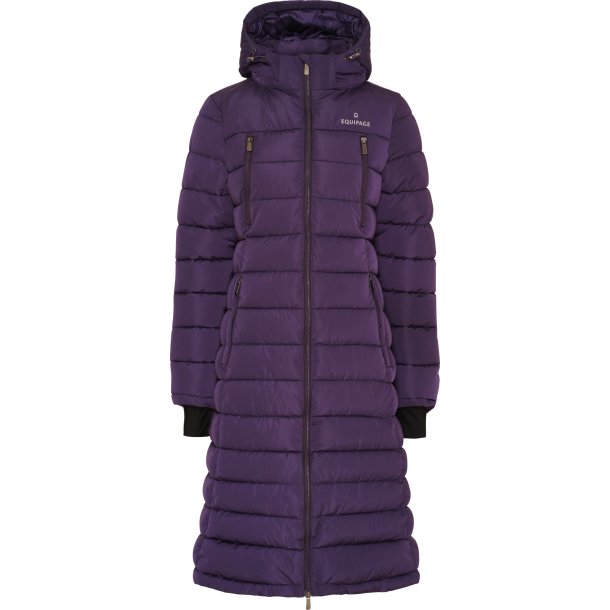 Equipage Candice 2.0 Lang Ridejakke - Purple Pennant