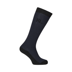 KLAudrey Kn�str�mper i Uldblanding - Navy