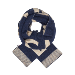 KLAllison Strikket Halst�rkl�de - Evening Blue
