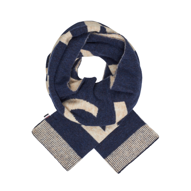 KLAllison Strikket Halst�rkl�de - Evening Blue