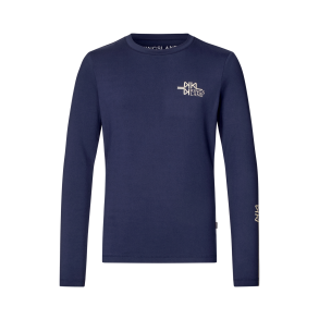 KLAli Junior Tr�nings T-shirt med O-hals - Evening Blue