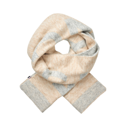 KLAllison Strikket Halst�rkl�de - Light Grey Melange