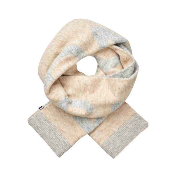 KLAllison Strikket Halst�rkl�de - Light Grey Melange
