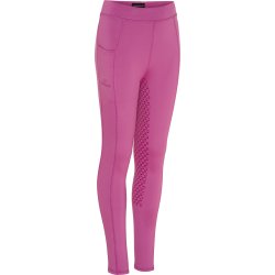 Equipage Sophia vinterridetights til b�rn, fullgrip - Radiant Orchid