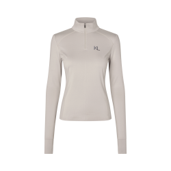 Anastasia tr�ningsbluse til damer - Beige Dove