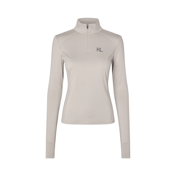 Anastasia tr�ningsbluse til damer - Beige Dove