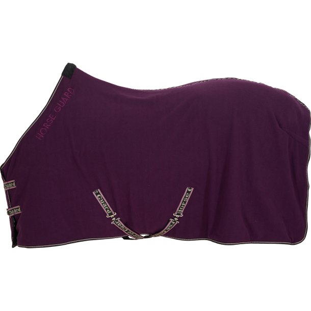 Horse Guard Layne Fleeced�kken med Teddyfoer - Purple Pennant
