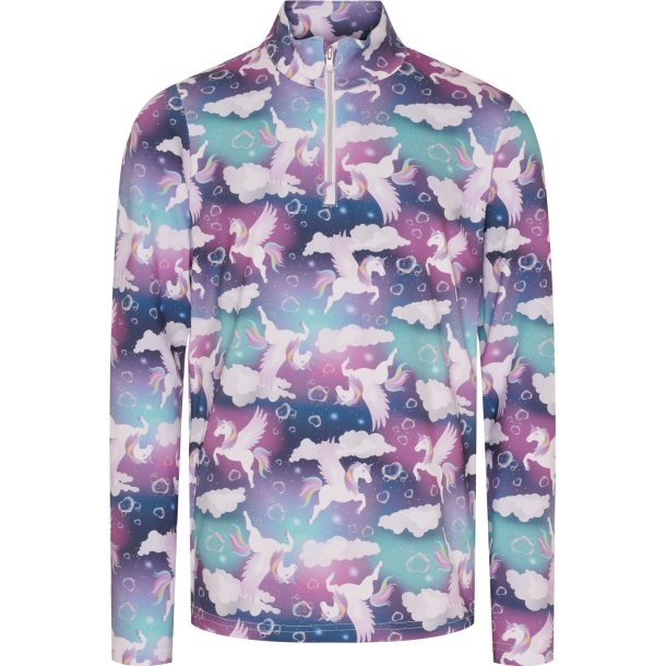 Equipage Topeka half zip-tr�je til b�rn - Majolica Blue