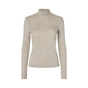 KLAbigail Turtleneck Striktr�je - Beige Melange