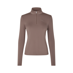 KLAngelina Tr�ningsbluse til Damer - Brown Iron