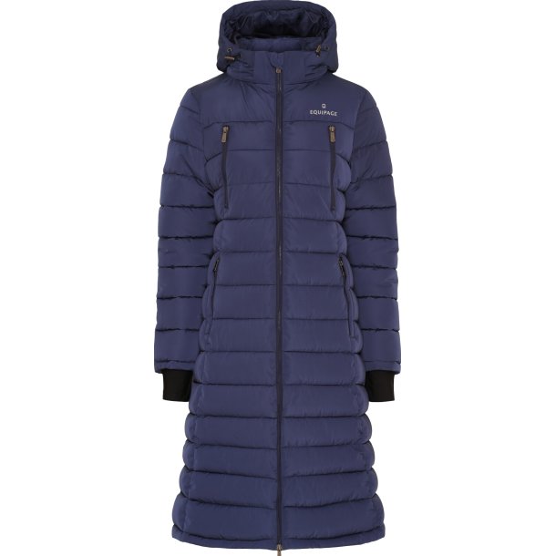 Equipage Candice 2.0 Lang Ridejakke - Navy