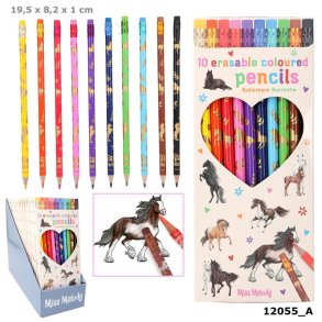 MISS MELODY Farveblyanter. Pakke med 10 stk.