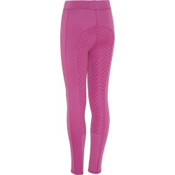Equipage Sophia vinterridetights til b�rn, fullgrip - Radiant Orchid