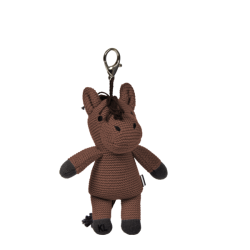 Monty Strikket Heste Bamse - Grey