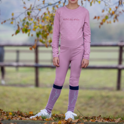 KLAlina Woolmix Ridesokker - Lilas