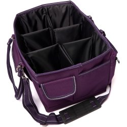 Equipage Squared Strigletaske - Purple Pennant
