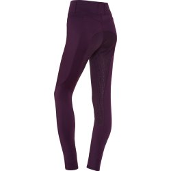 Equipage Shannon ridetights, fullgrip - Purple Pennant
