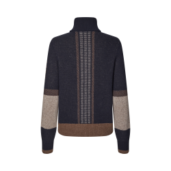 KLArin Strikket Rullekrave - Navy