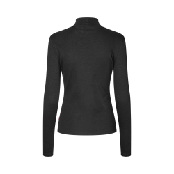Kingsland Abigail Striktr�je med Rullekrave - Black