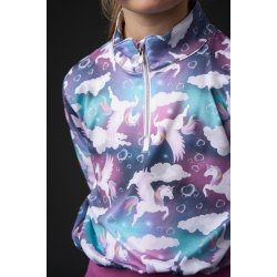 Equipage Topeka half zip-tr�je til b�rn - Majolica Blue