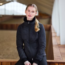KLAlba Vatteret Ridejakke til Kvinder - Beige Dove