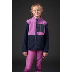 Allison-fleecejakke til b�rn - Radiant Orchid