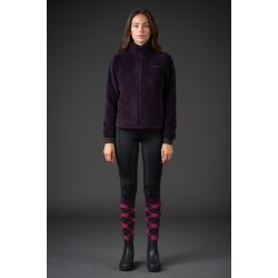 Equipage Nevada Cardigan - Purple Pennant