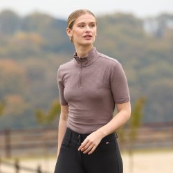 Kingsland Annabella Tr�ningsbluse - Brown Iron