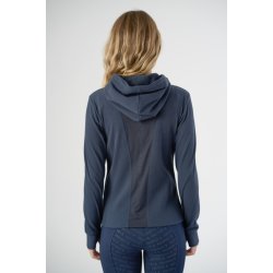 Equipage Abigail Hoodie med Lynl�s - Navy