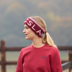 Kingsland Allison Strikket Pandeb�nd - Garnet
