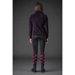 Equipage Nevada Cardigan - Purple Pennant