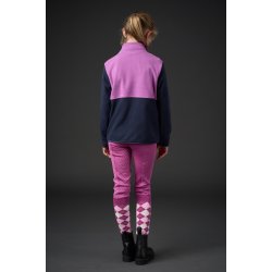 Allison-fleecejakke til b�rn - Radiant Orchid