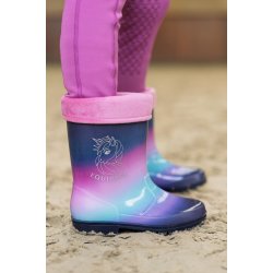 Equipage Burbank gummist�vler til b�rn - Radiant Orchid
