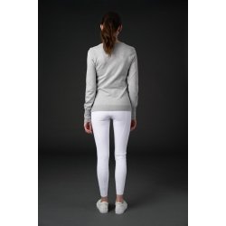 CATAGO TEAGAN Strik pullover. Lysegr Melange