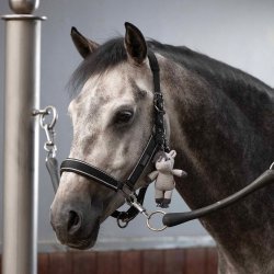 Strikket Bamsehest - Pinto