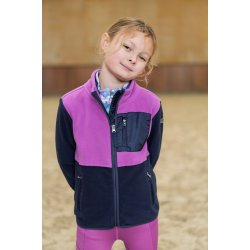 Allison-fleecejakke til b�rn - Radiant Orchid
