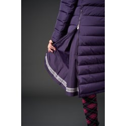 Equipage Candice 2.0 Lang Ridejakke - Purple Pennant