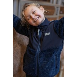 Equipage Odessa fleecejakke til b�rn - Navy