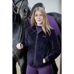 Equipage Nevada Cardigan - Purple Pennant