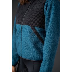 Equipage Arizona Cardigan - Majolica Blue