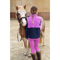 Allison-fleecejakke til b�rn - Radiant Orchid