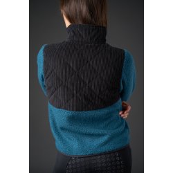 Equipage Arizona Cardigan - Majolica Blue
