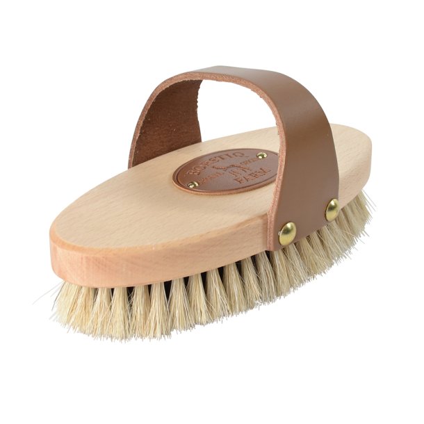 BORSTIQ Rygb�rste med l�derrem. M